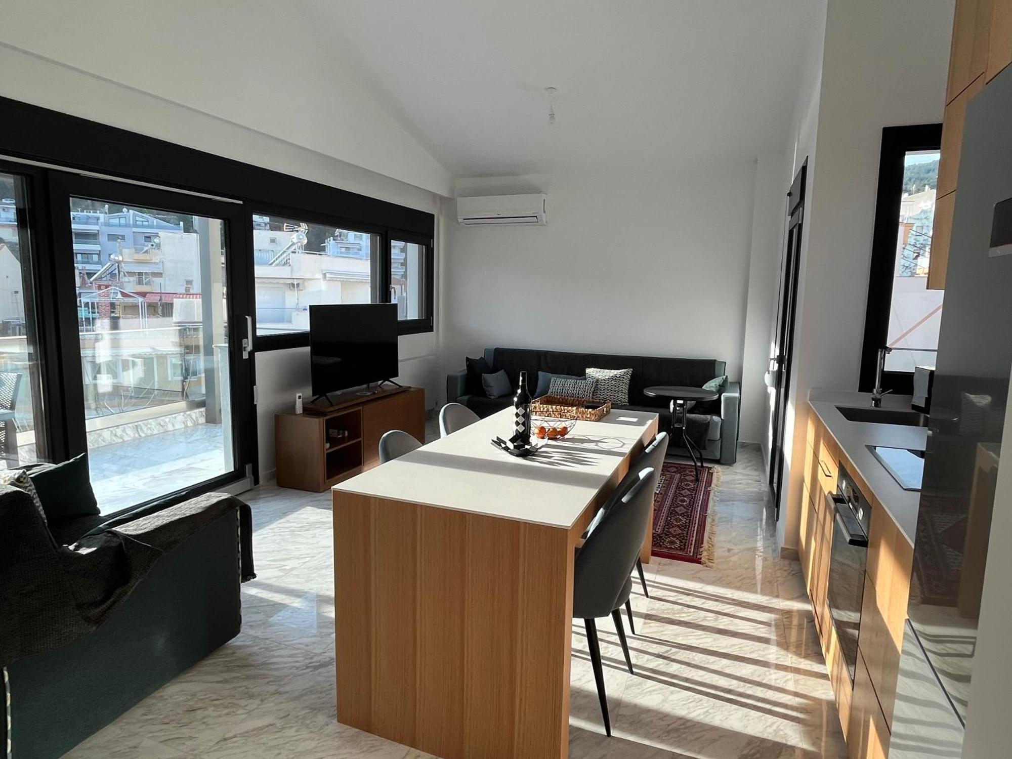 Casa Bianca Apartment Кавала Екстериор снимка